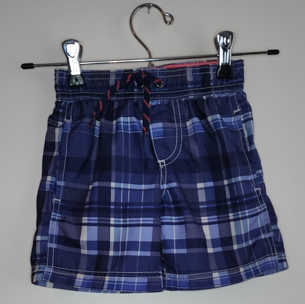 Carters Toddler Shorts Blue Plaid Size 2T (FINAL MARKDOWN)